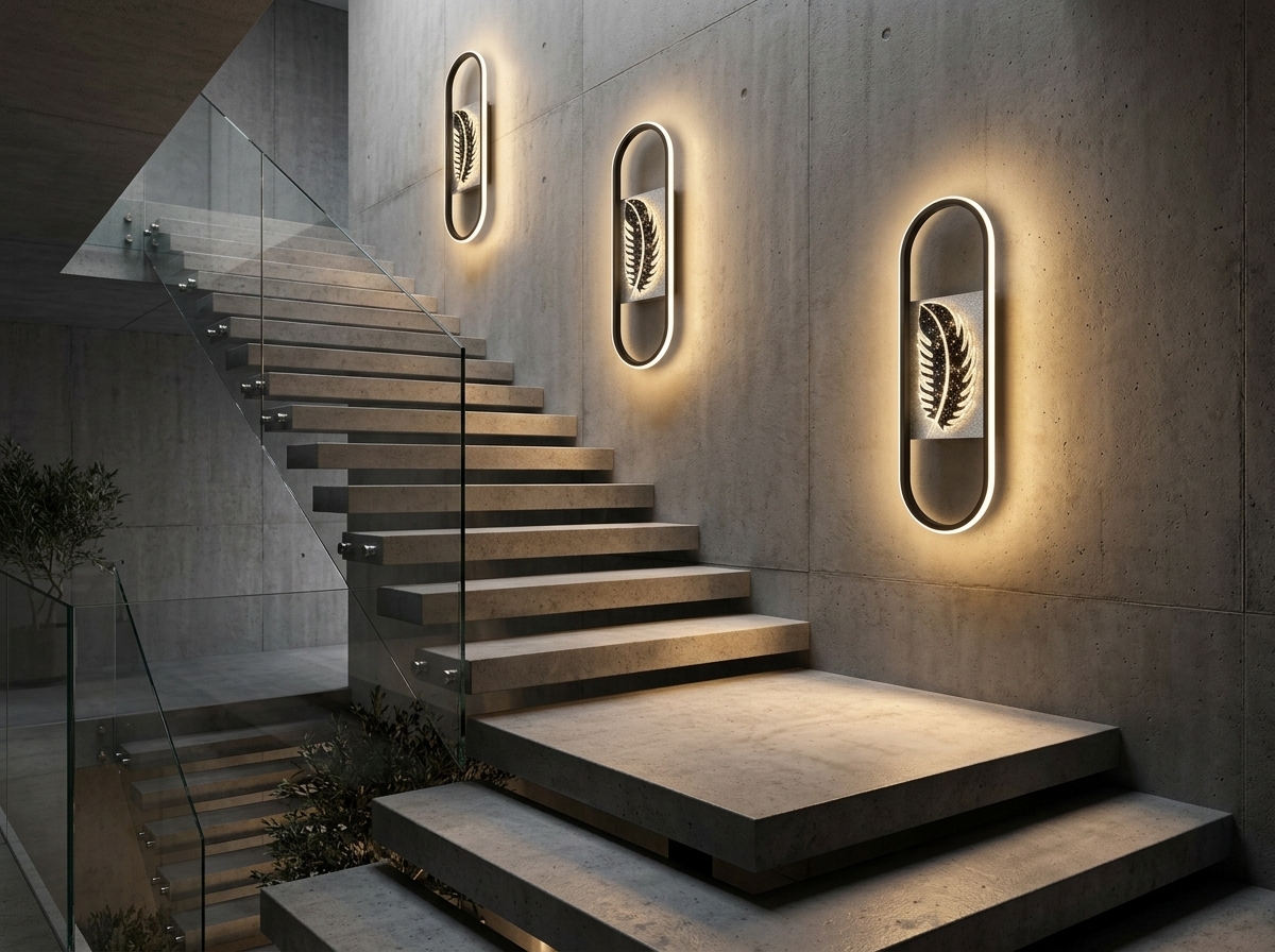 Celestia Feather Halo Wall Light Detail 6