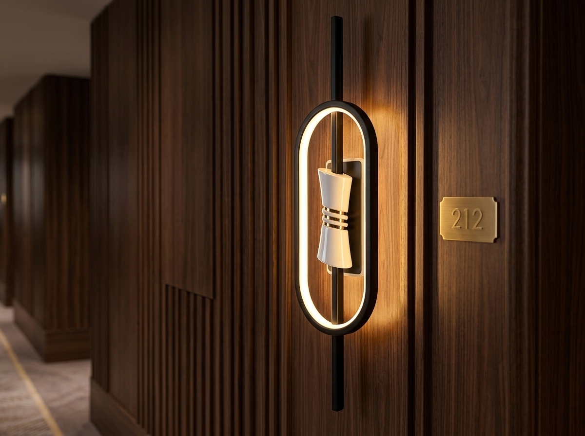 Nocturne Oval Halo Wall Light Detail 5