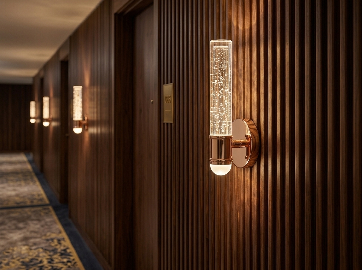 Aurelia Bubble Crystal Wall Light Detail 2