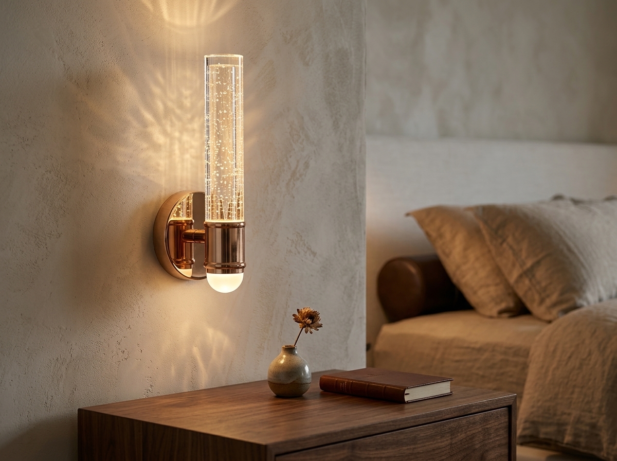 Aurelia Bubble Crystal Wall Light Detail 7