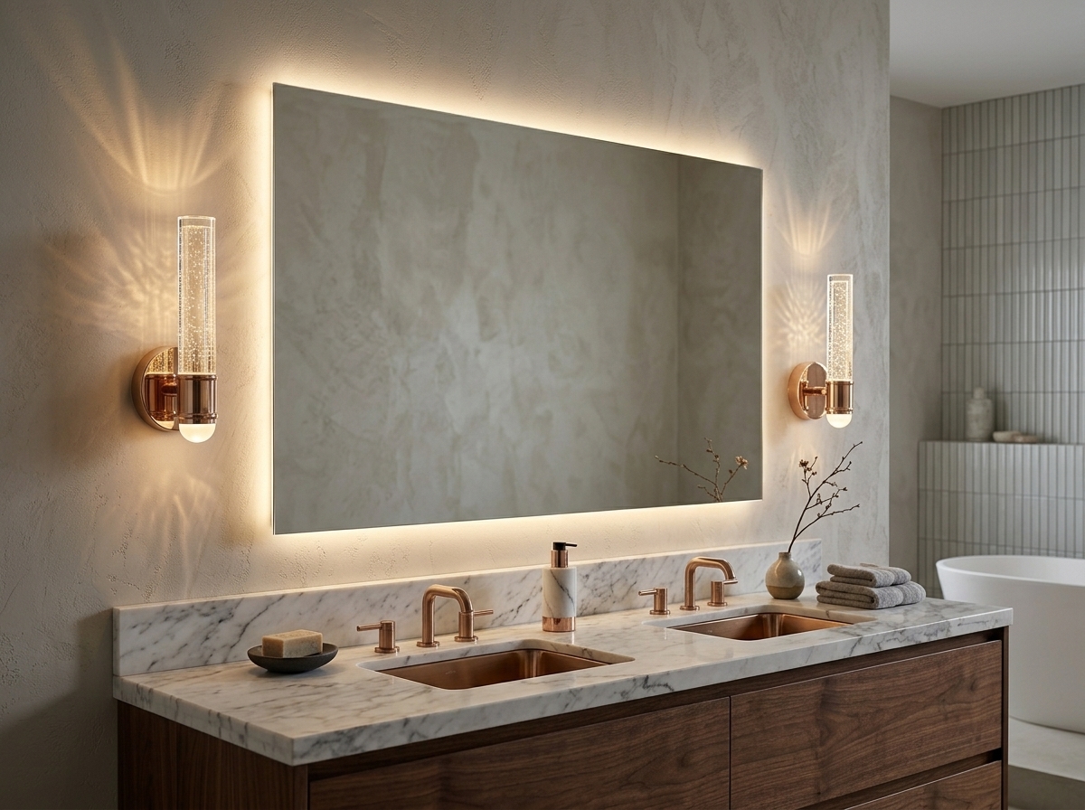 Aurelia Bubble Crystal Wall Light Detail 4