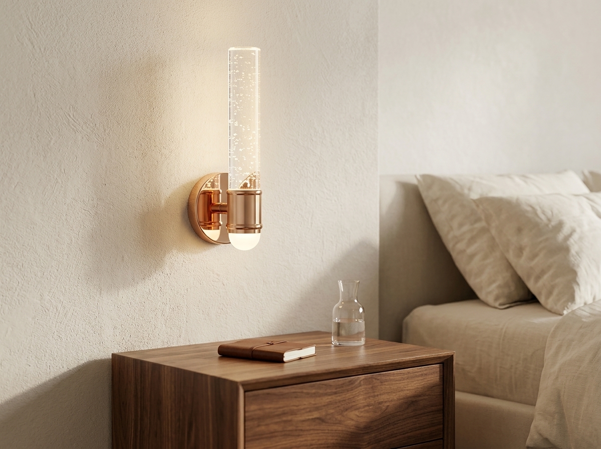 Aurelia Bubble Crystal Wall Light Detail 6