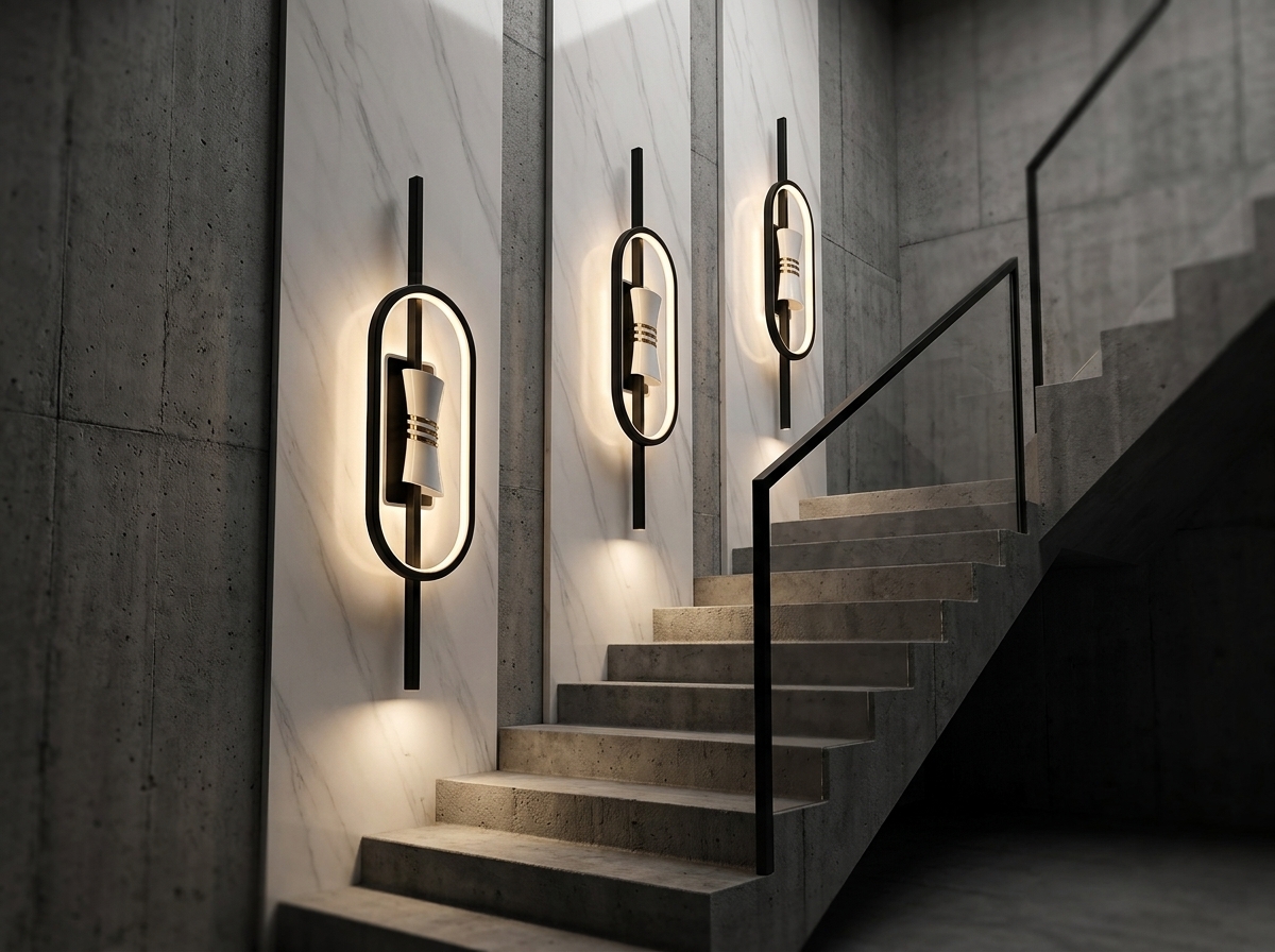 Nocturne Oval Halo Wall Light Detail 2